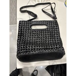 bembien Shoulder Bag Hand Bag Black Leather